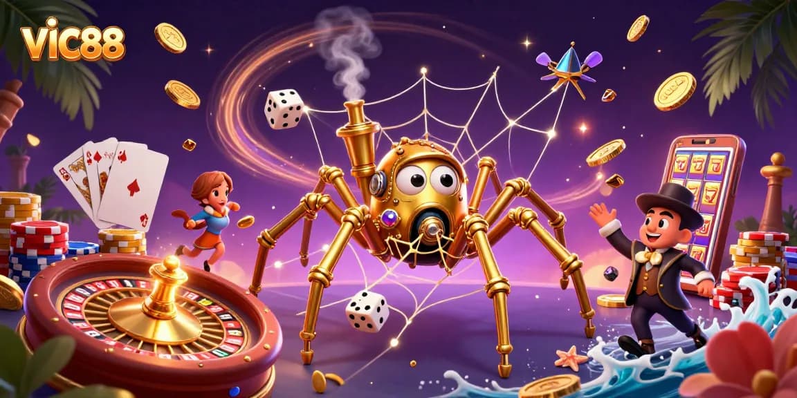 Engage with VIC88's thrilling world of steampunk casino adventures, capturing luck with exquisite detail.
