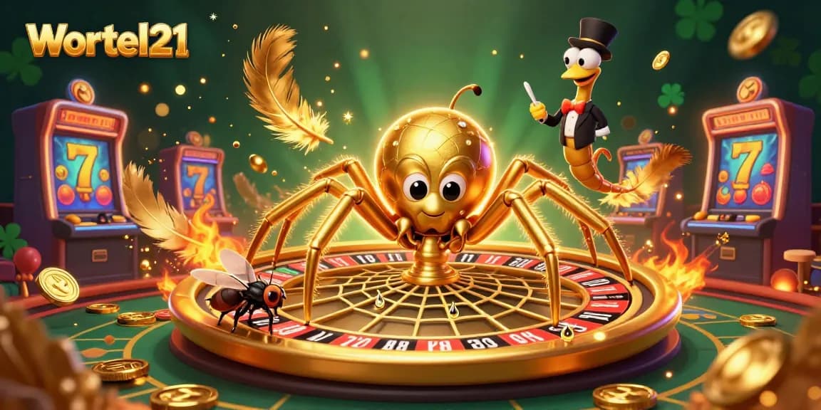 Engage with Wortel21 at the electrifying roulette table in this vibrant casino scene.