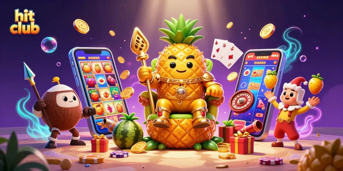 Engage with the hit club for thrilling casino adventures featuring a vibrant 3D scene.