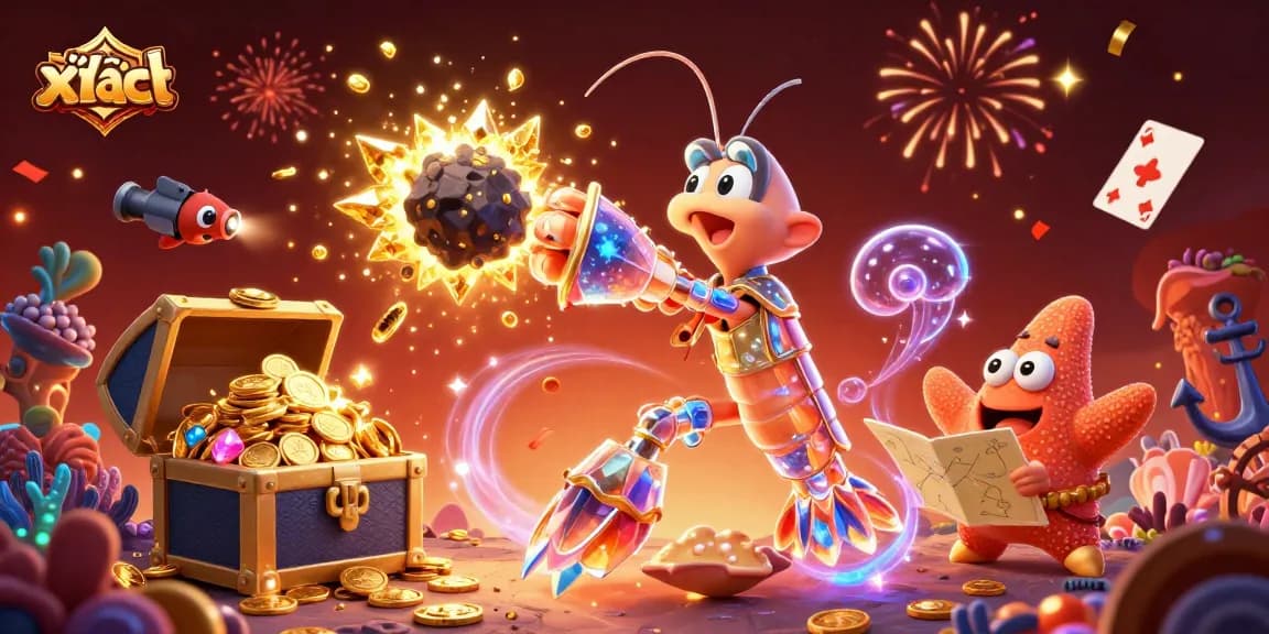 Engage in thrilling xì dách gameplay with vibrant 3D casino characters and action-packed illustrations.