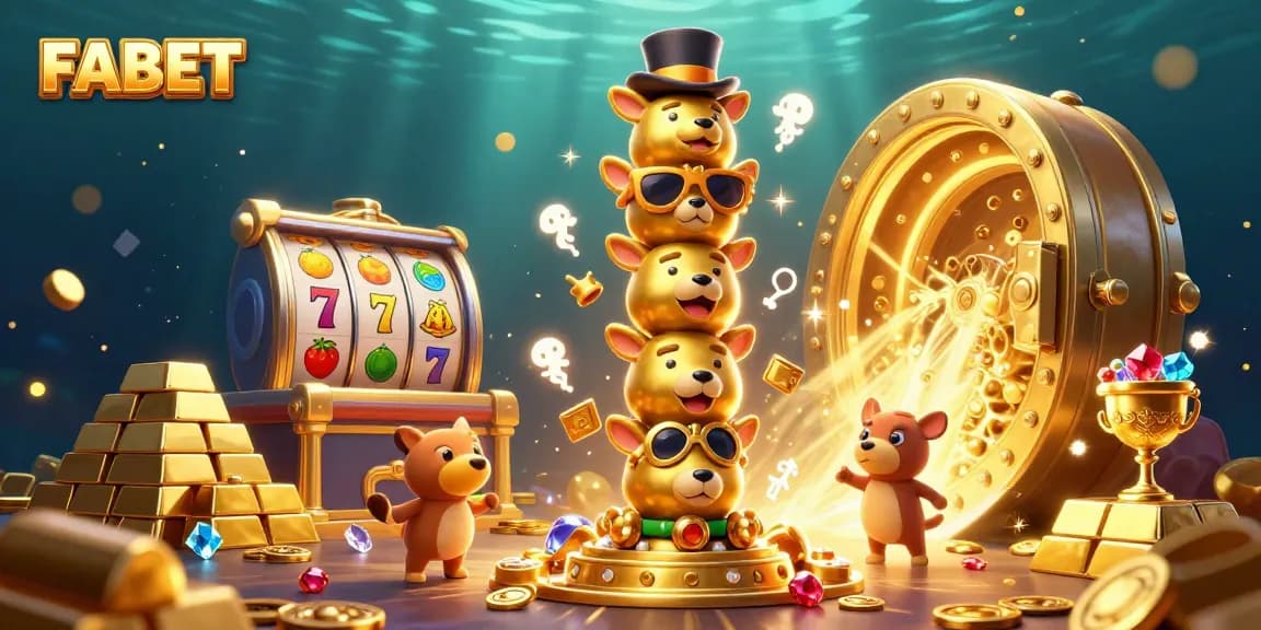 Engage in thrilling gambling action with FABET's colorful totem and vibrant treasures.