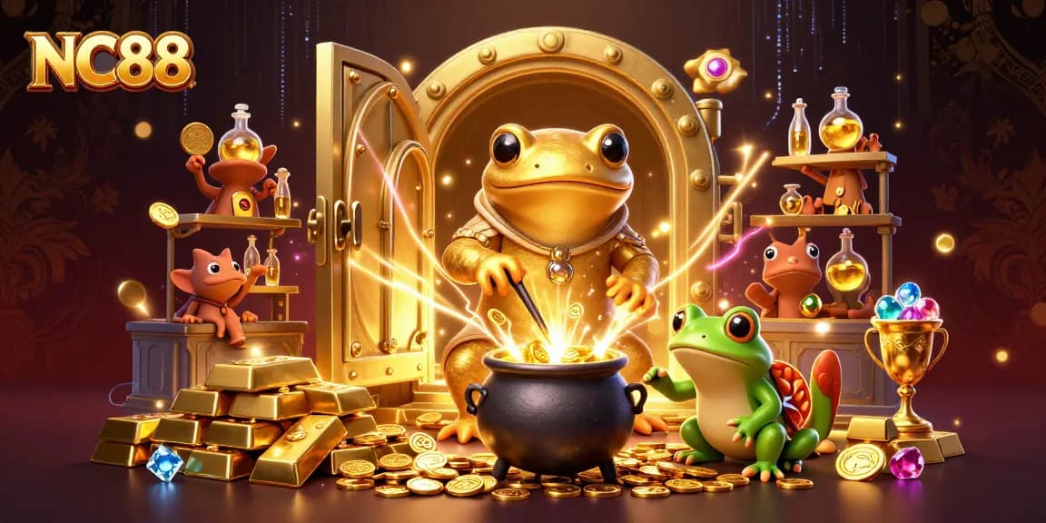 Win big at NC88 as the golden salamander alchemist transforms base metals into riches!