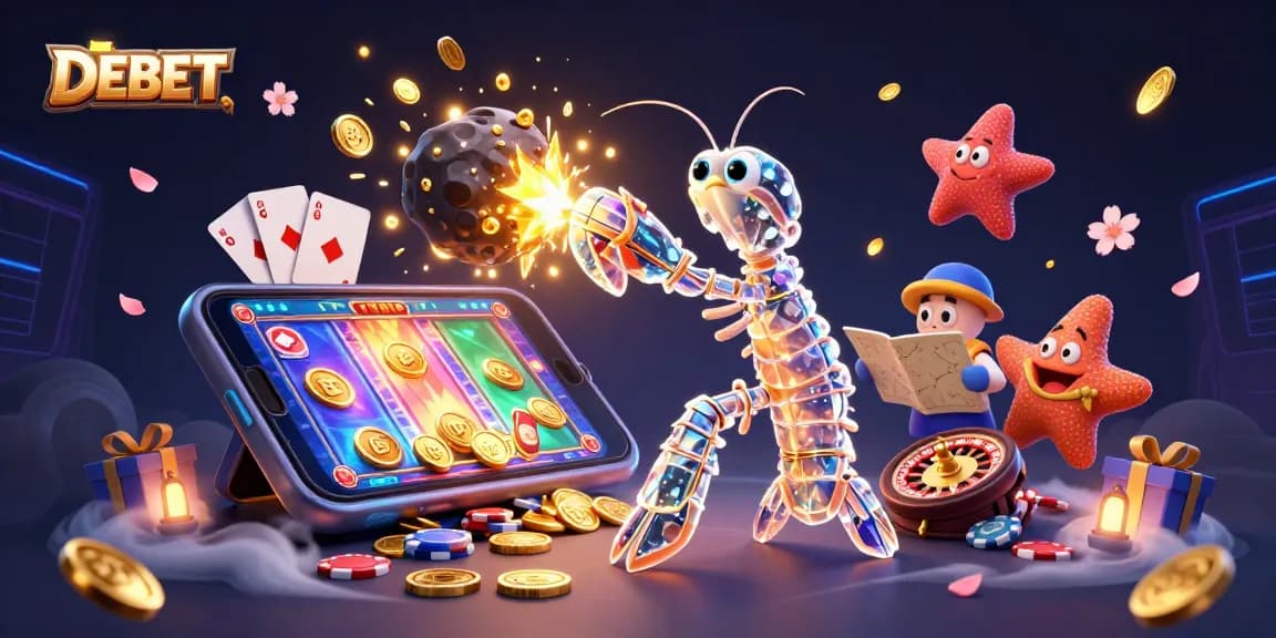 Experience thrilling adventures at DEBET with vibrant slot games and winning bonuses!