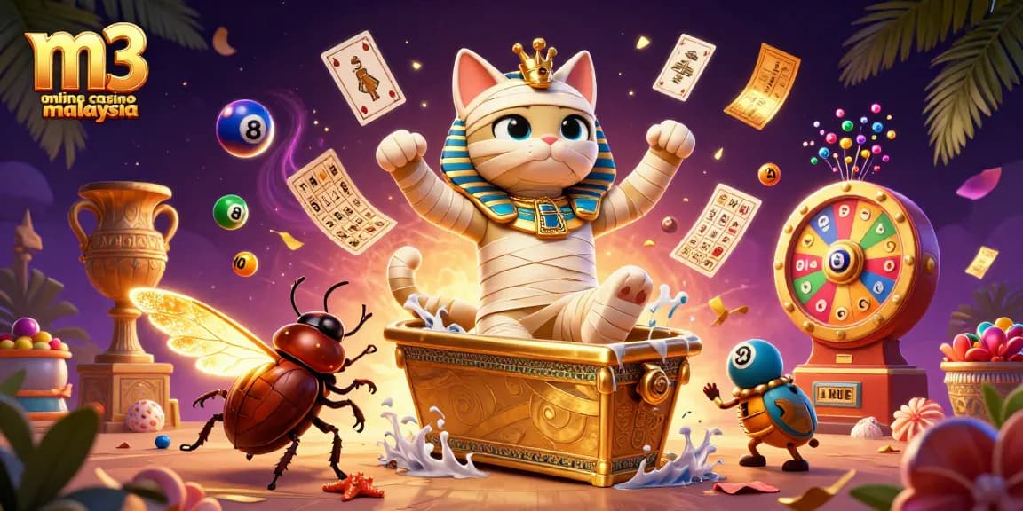 Experience excitement at m3 online casino malaysia with vibrant characters and thrilling gaming elements.