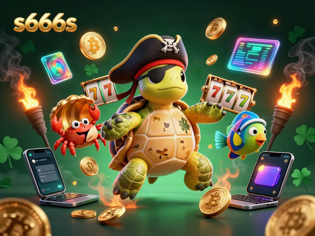 Engage with the exciting world of s666s while exploring dynamic slot features illustrated by a pirate-themed scene.