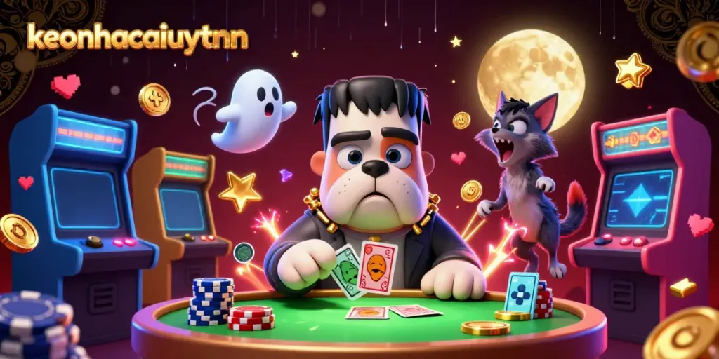 Enhance your betting experience with the keonhacaiuytinn dynamic casino scene featuring engaging characters and vivid elements.