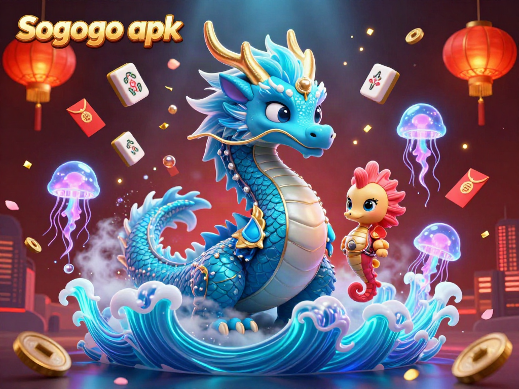 Engage with the Sogogo apk platform and dive into a vibrant casino universe featuring playful 3D characters.