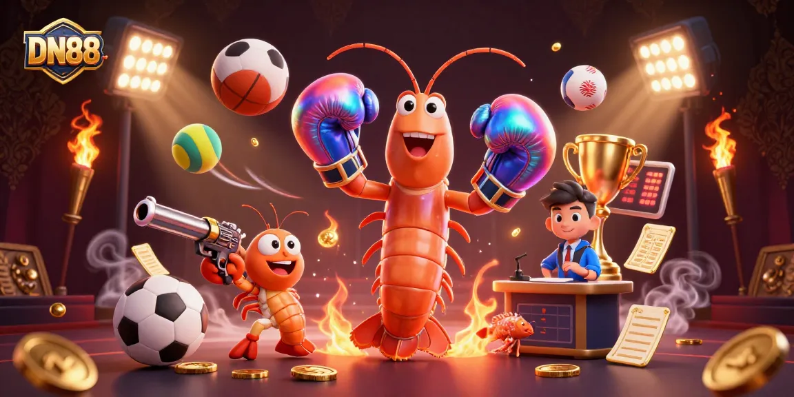 Engage with the thrilling games at DN88 featuring dynamic sports elements and vibrant characters.
