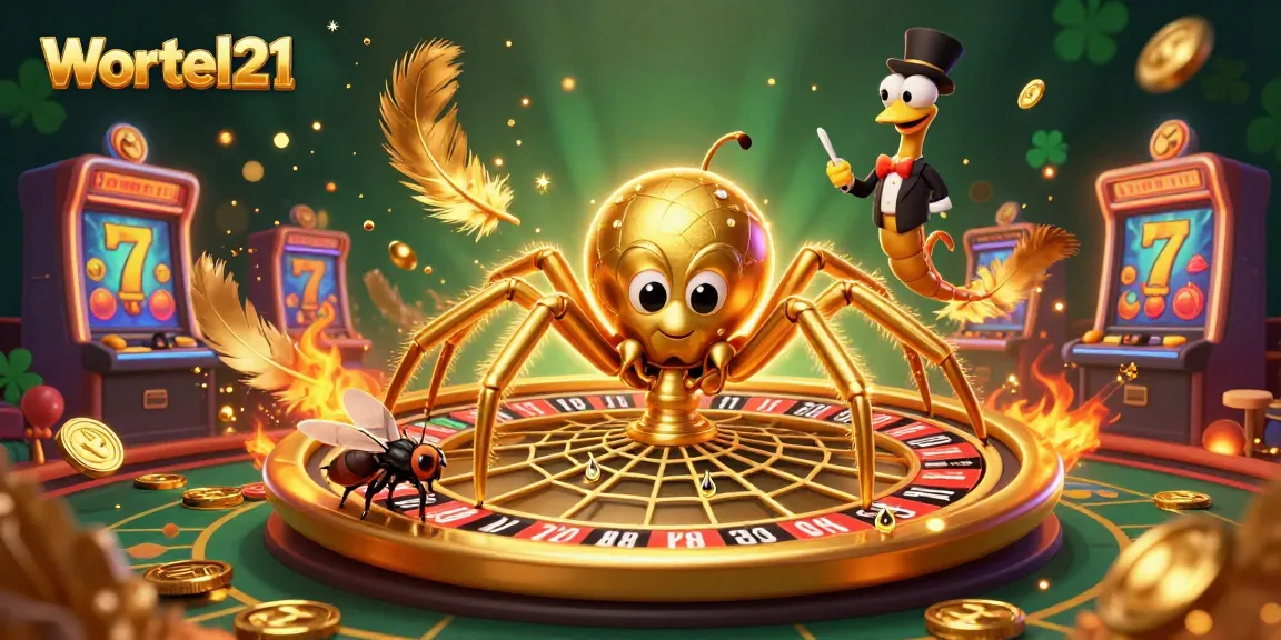 Engage with Wortel21 at the electrifying roulette table in this vibrant casino scene.