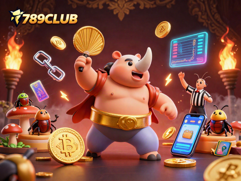 Experience thrilling gameplay at 789CLUB with vibrant characters and dazzling casino elements.