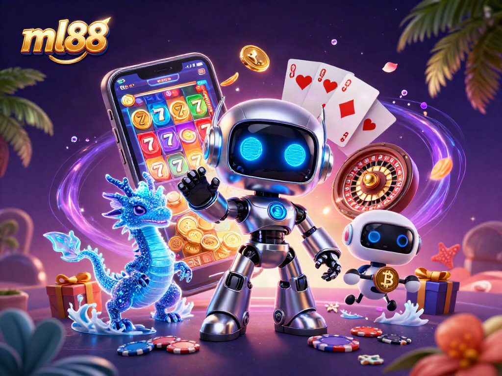 Play exciting games at ml88 featuring colorful slots and vibrant casino action.