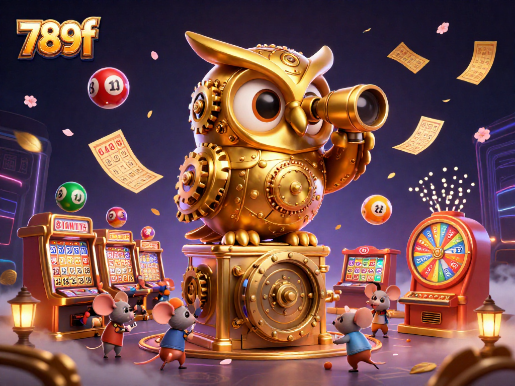 Experience thrilling gameplay at 789f with colorful casino elements and interactive characters.