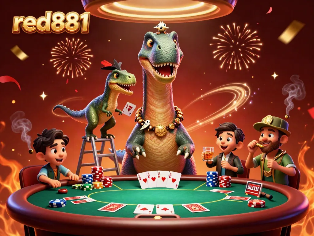 Engage in thrilling gameplay at red881 with unique characters and vibrant casino elements.
