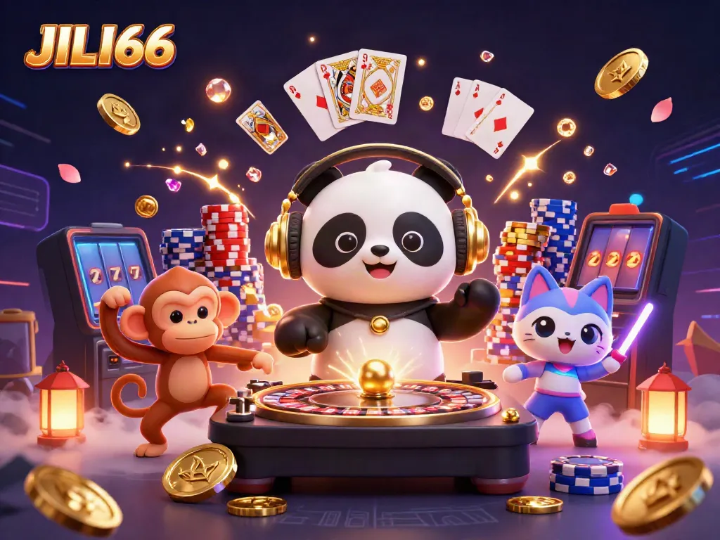 Experience exciting gameplay at JILI66 with vibrant characters and casino elements.