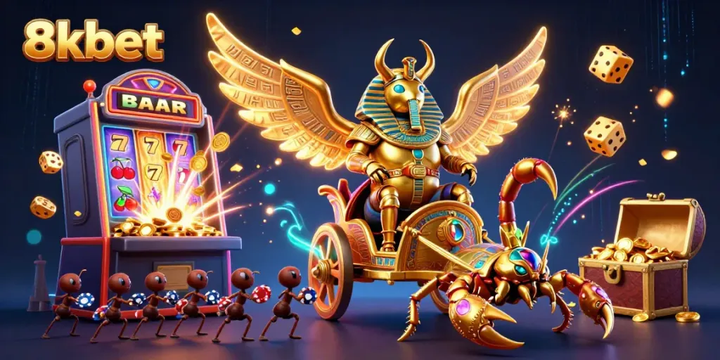 Experience thrilling gaming with 8xbet's dynamic casino scene filled with vibrant action and rewards.