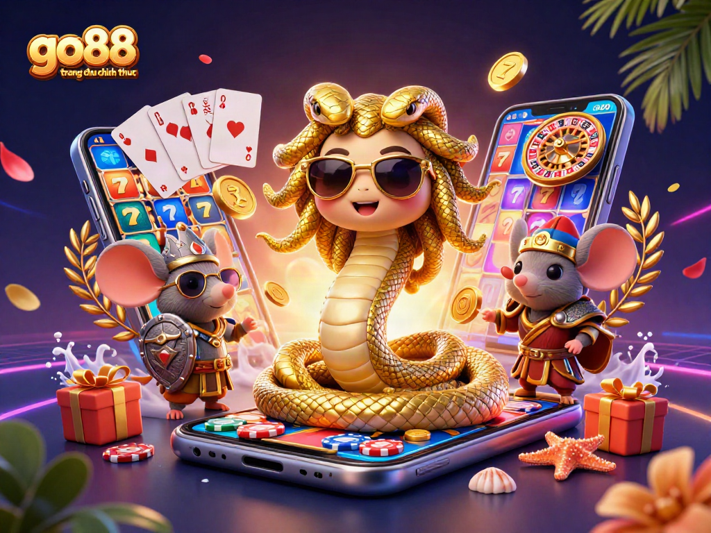 Engage with go88 trang chu chinh thuc through captivating casino-themed digital art showcasing vibrant game elements.