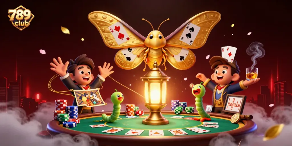 Engage in thrilling gameplay at 789club, featuring vibrant poker elements and enchanting characters.