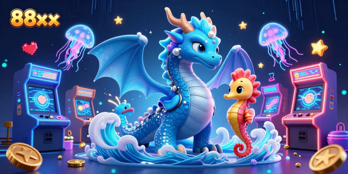 Experience thrilling gaming adventures with the 88xx platform featuring vibrant characters.