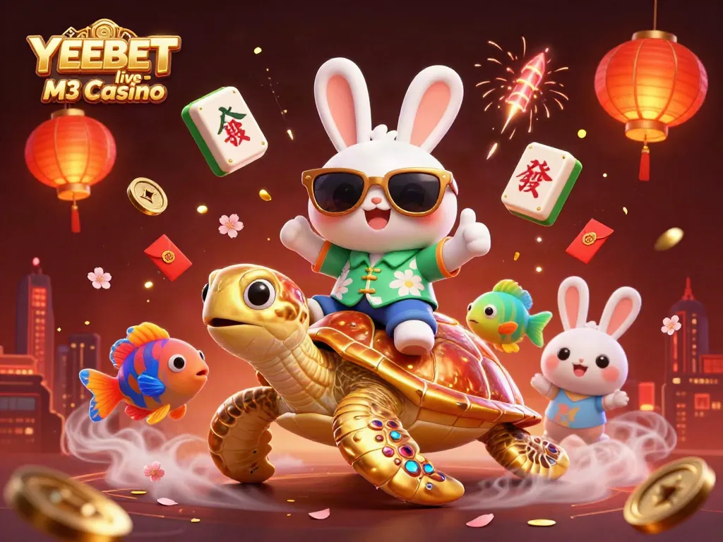 Play thrillingly at YEEBET live M3 Casino with vibrant animated characters and dynamic visual effects.