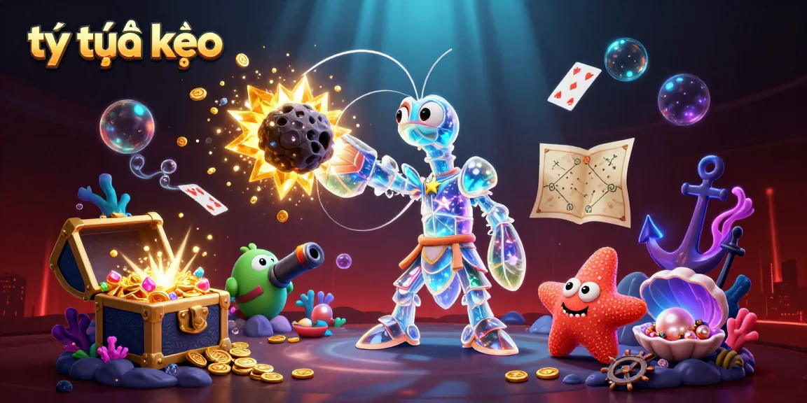 Experience winning odds with tỷ lệ kèo in a vibrant casino-themed underwater adventure.
