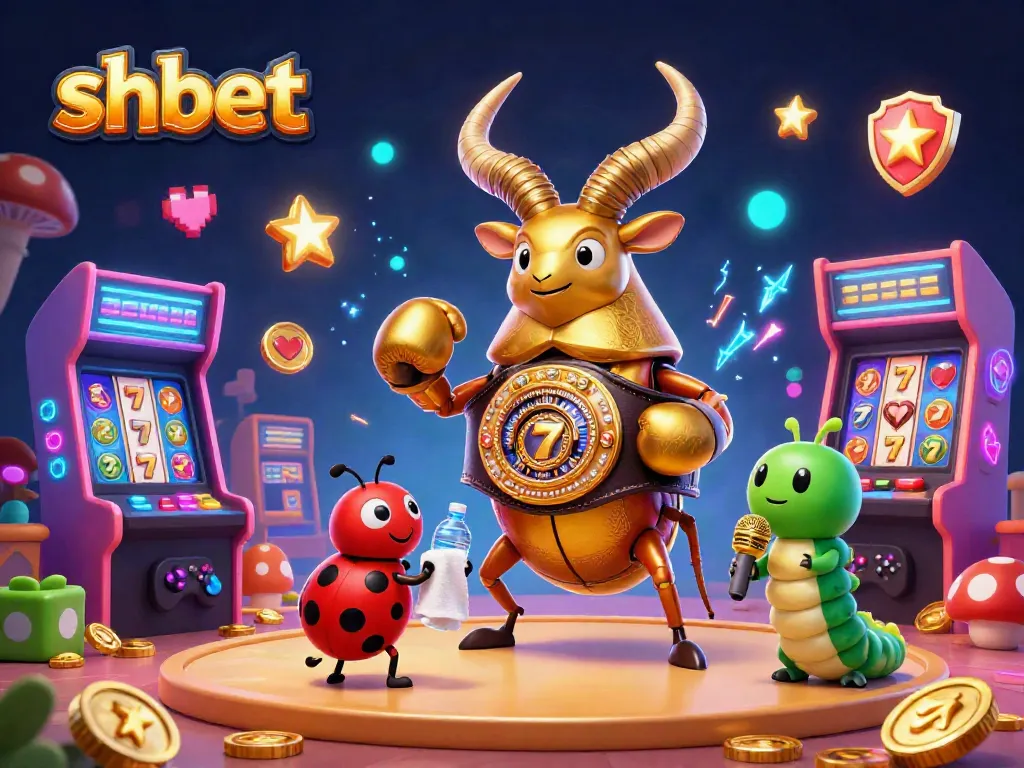 Experience the thrilling shbet casino atmosphere with colorful characters and dynamic gaming elements.