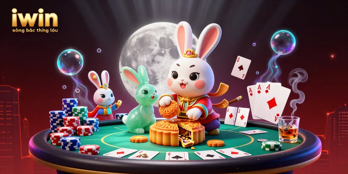 Engage in thrilling gameplay at iwin sòng bạc thượng lưu, where poker chips and mooncake surprises abound.