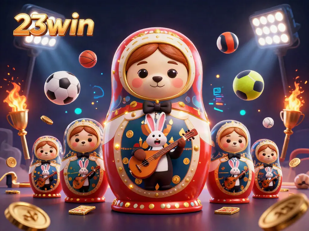 Experience thrilling action at 23win with charismatic casino characters in a vibrant setting.