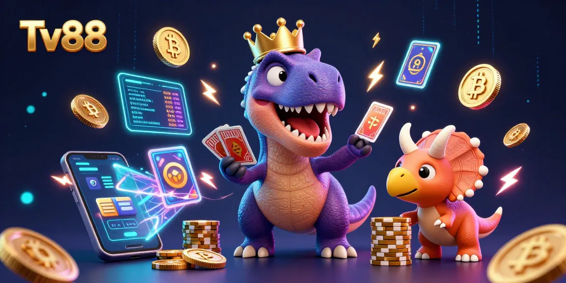 Tv88 offers a vibrant gaming experience with dynamic characters and thrilling casino elements.