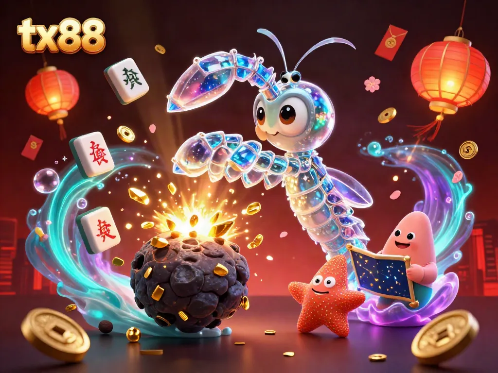 Experience thrilling wins with tx88's stellar casino games and promotions in an engaging 3D scene.
