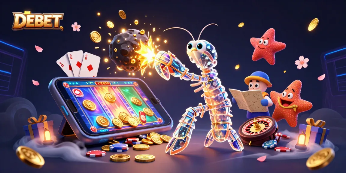 Experience thrilling adventures at DEBET with vibrant slot games and winning bonuses!
