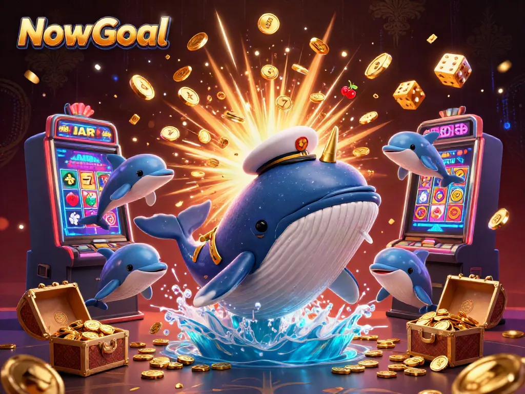 NowGoal brings excitement to sports betting with a vibrant scene of gaming action and playful characters.