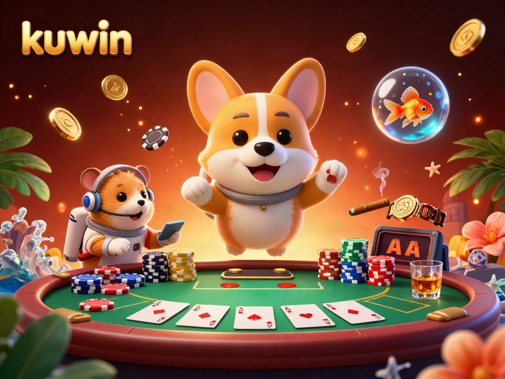 Experience thrilling gameplay with kuwin featuring a vibrant space casino scene.