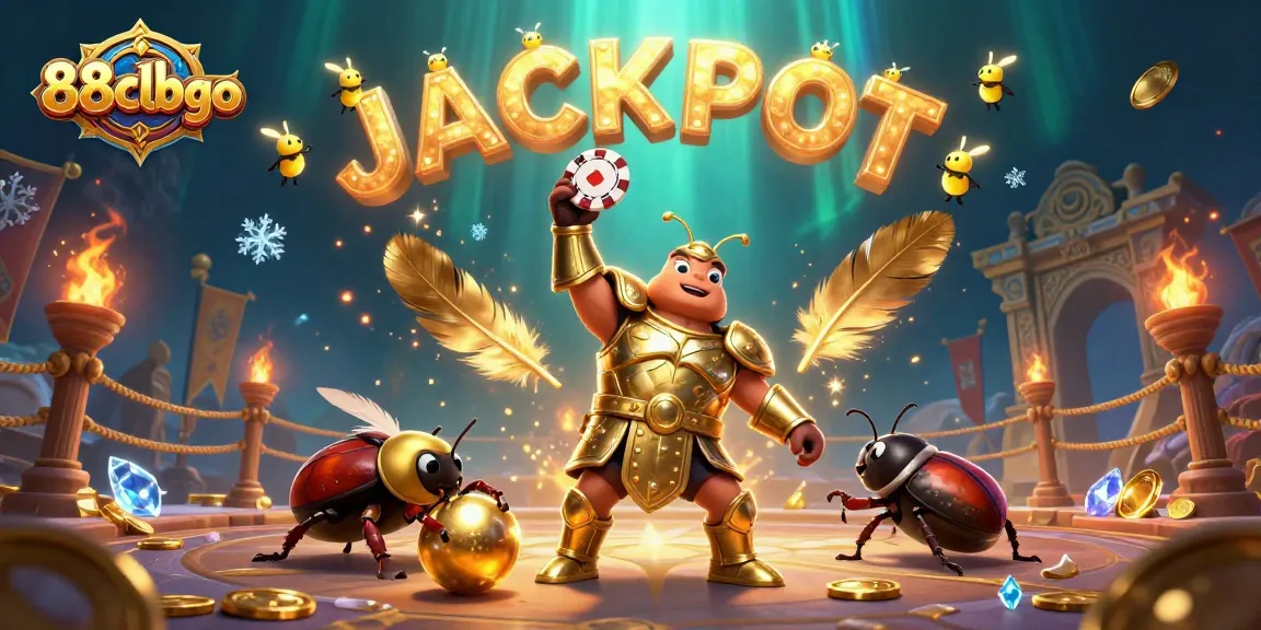 Engage with 88clbgo's thrilling world featuring heroes in a dynamic casino atmosphere, celebrating a jackpot.
