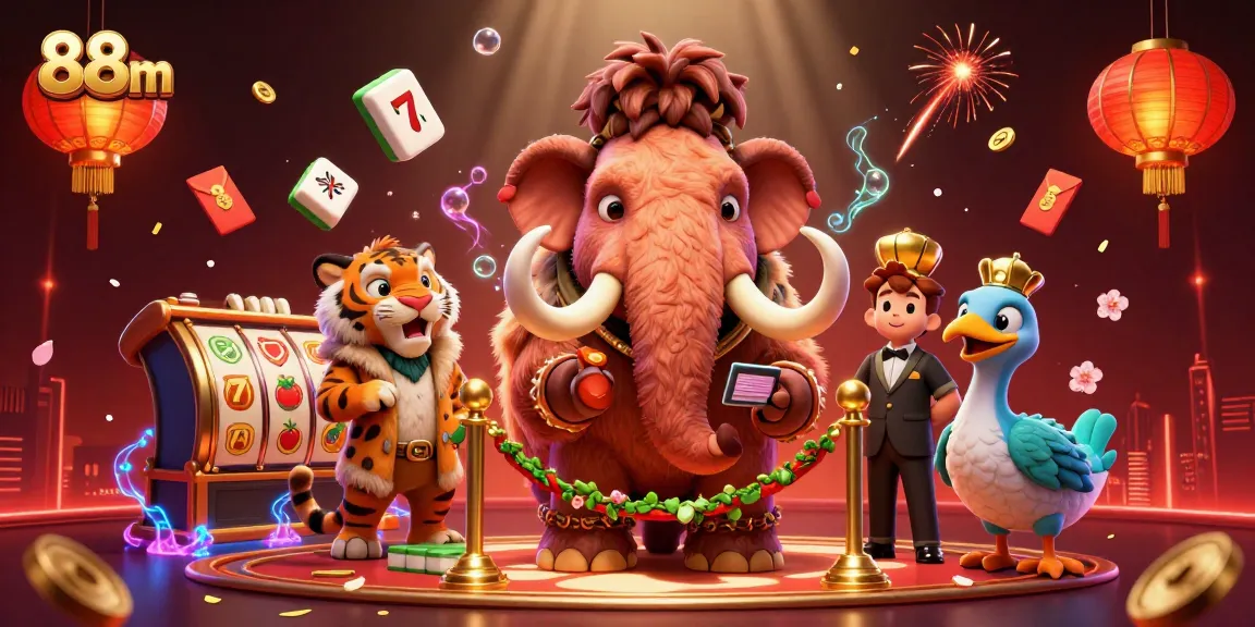 Experience thrilling games at 88m casino with vibrant visuals and exciting slots symbols.