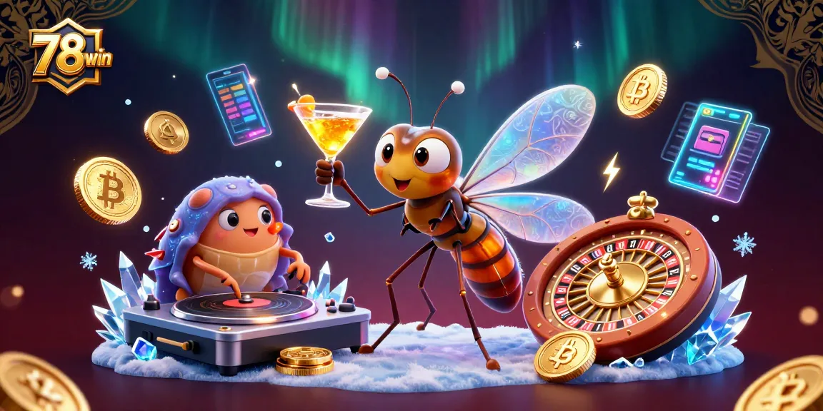 Engage with the thrilling world of 78win as casino mascots bring luck and excitement to the game.