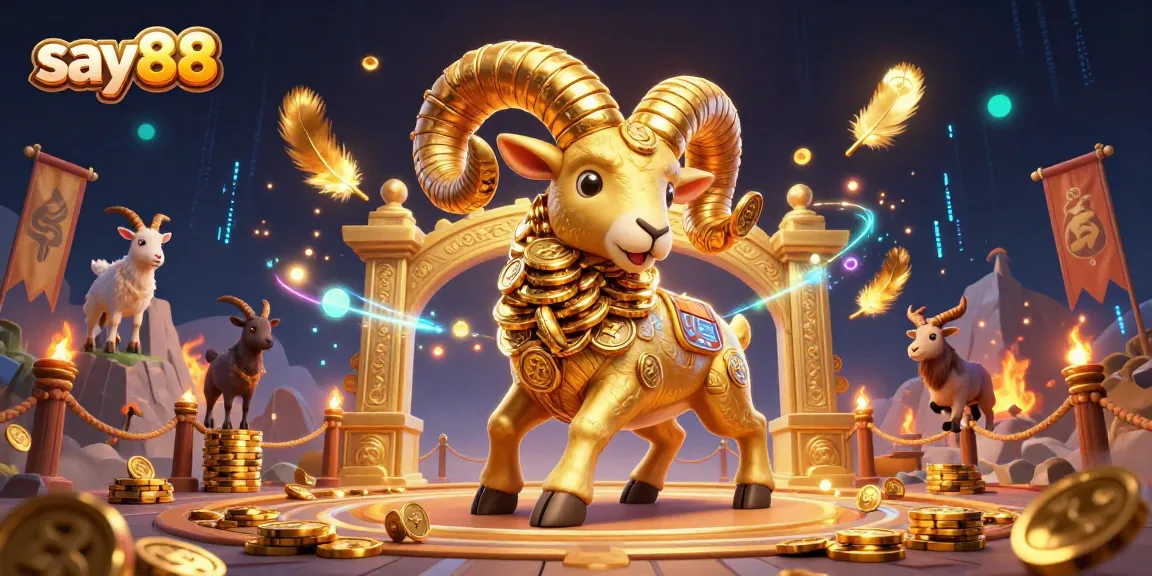 Experience the thrill of betting with say88 in a dynamic 3D casino illustration.