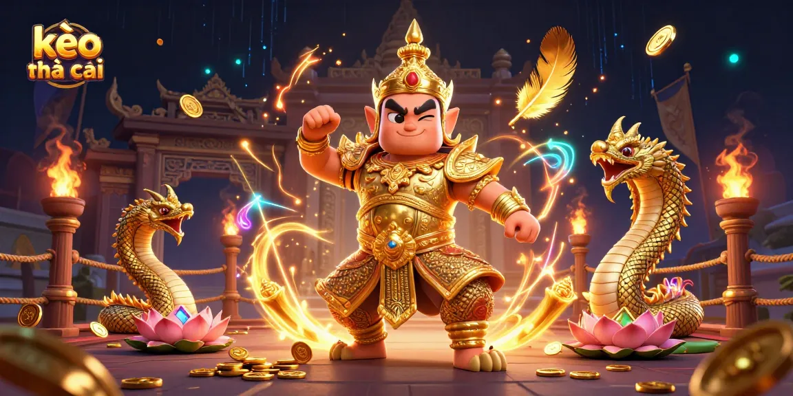 Experience thrilling sports betting action with kèo nhà cái in a vibrant, dynamic 3D scene.