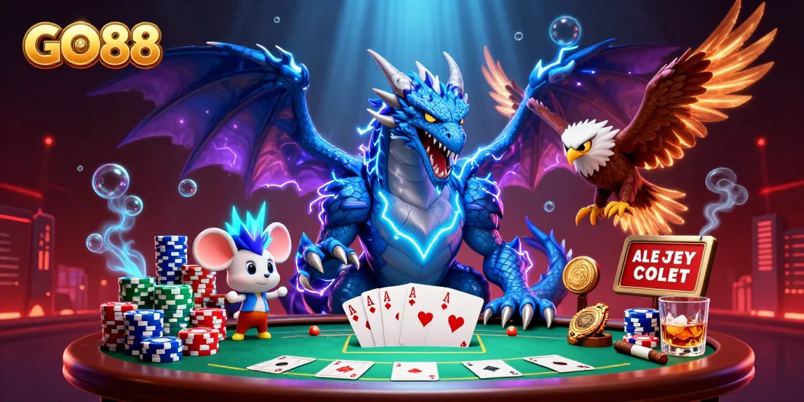 Use GO88 to win big with poker chips and high-stakes action in this vibrant online casino scene.