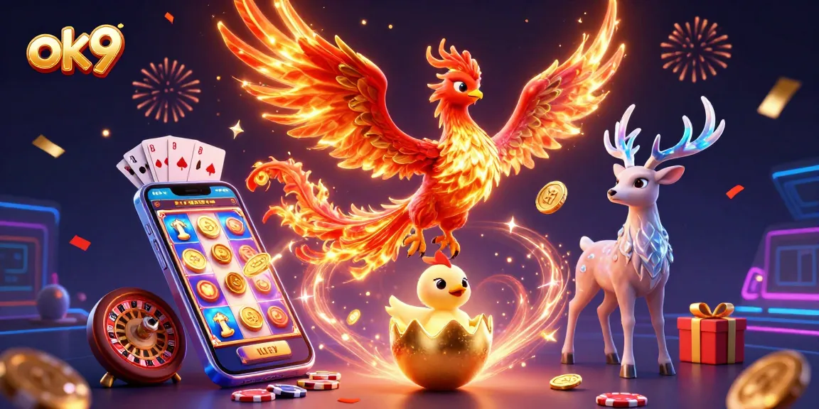 Experience thrilling gameplay at ok9 with vibrant slot games and intriguing casino elements.