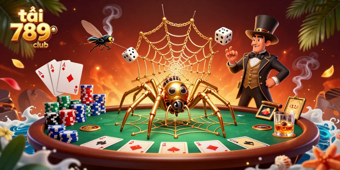 Experience immersive gaming action with tải 789club in a vibrant casino atmosphere featuring unique characters.