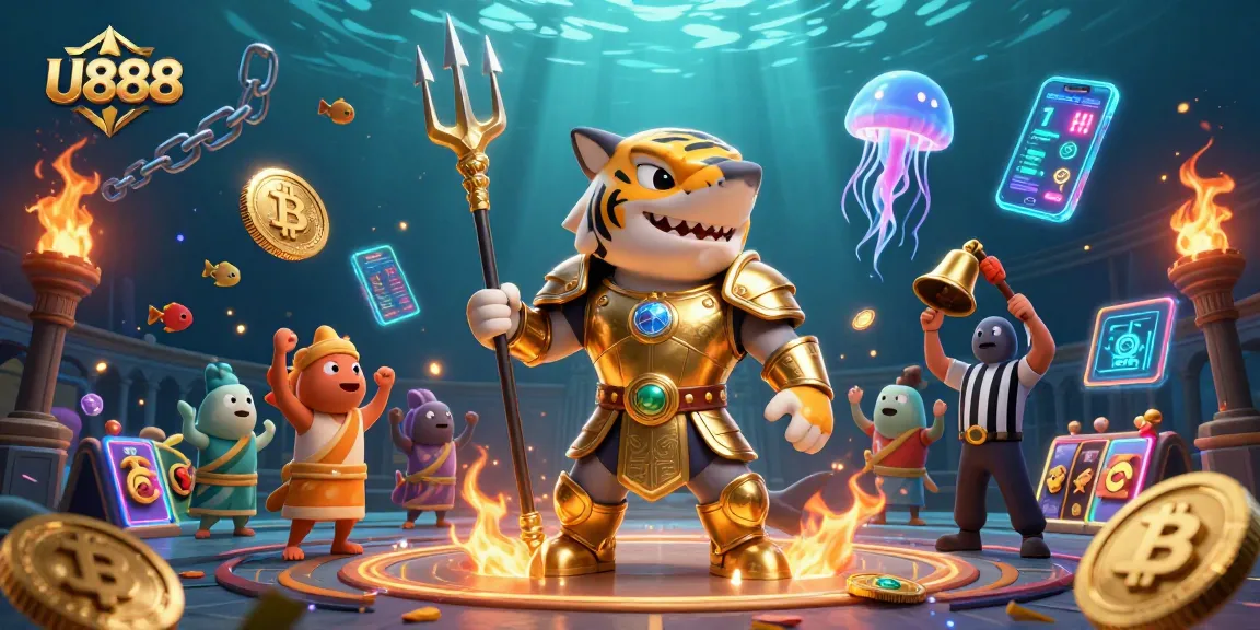 Join the excitement at U888 online casino with high-stakes gaming in a vibrant underwater world.