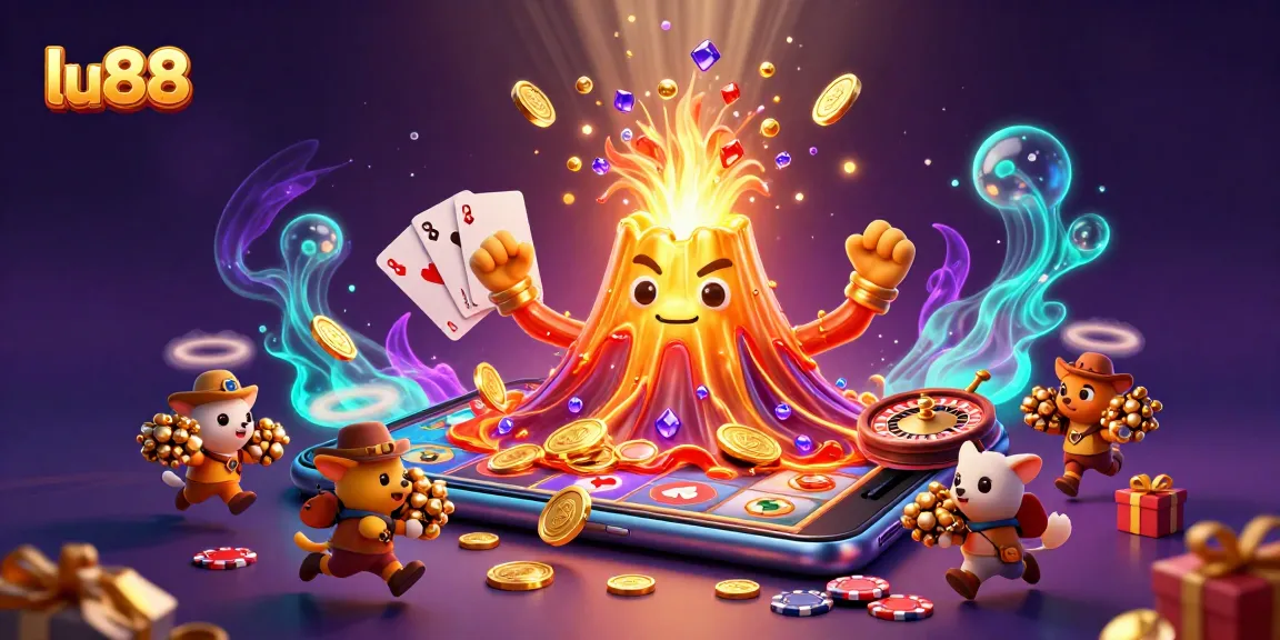 Win big at lu88 with thrilling games amidst coins, cards, and vibrant casino action!