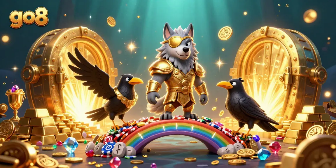 Engage in the go8 gaming realm with Odin's mythical guardians and dazzling treasures!