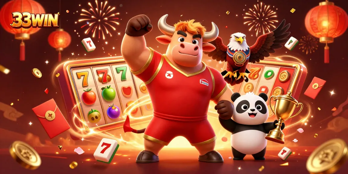 Join the excitement at 33WIN with thrilling slot games, winning moments, and vibrant celebrations!
