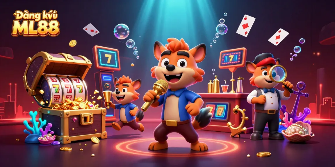 Experience the thrill of Đăng ký ML88 in this lively casino scene featuring hyenas in action.