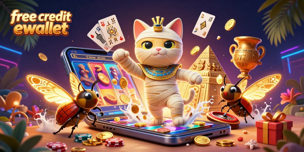 Play exciting slot games and earn free credit ewallet bonuses with captivating visuals.