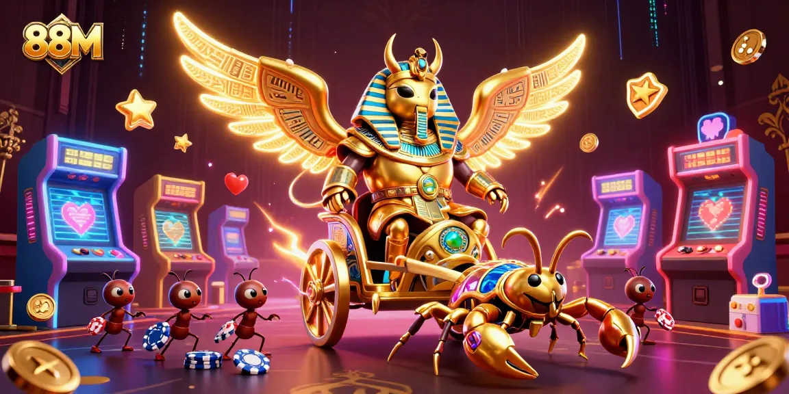 Engage with thrilling games at 88M, featuring dynamic casino elements in an exciting setting.