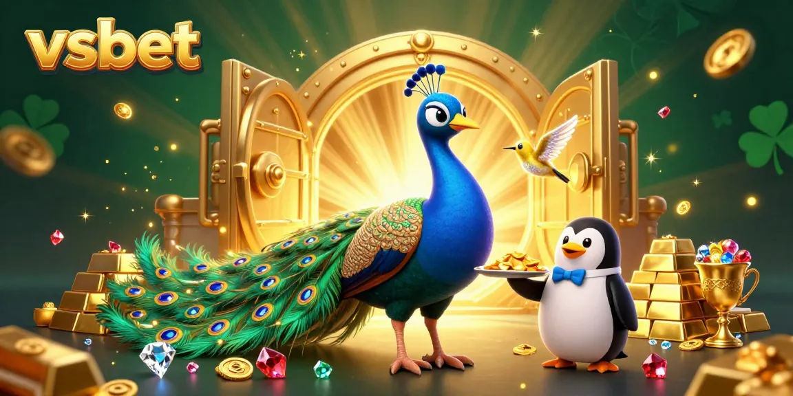 Experience luxury and excitement with vsbet, featuring stunning gemstone characters and treasure elements.